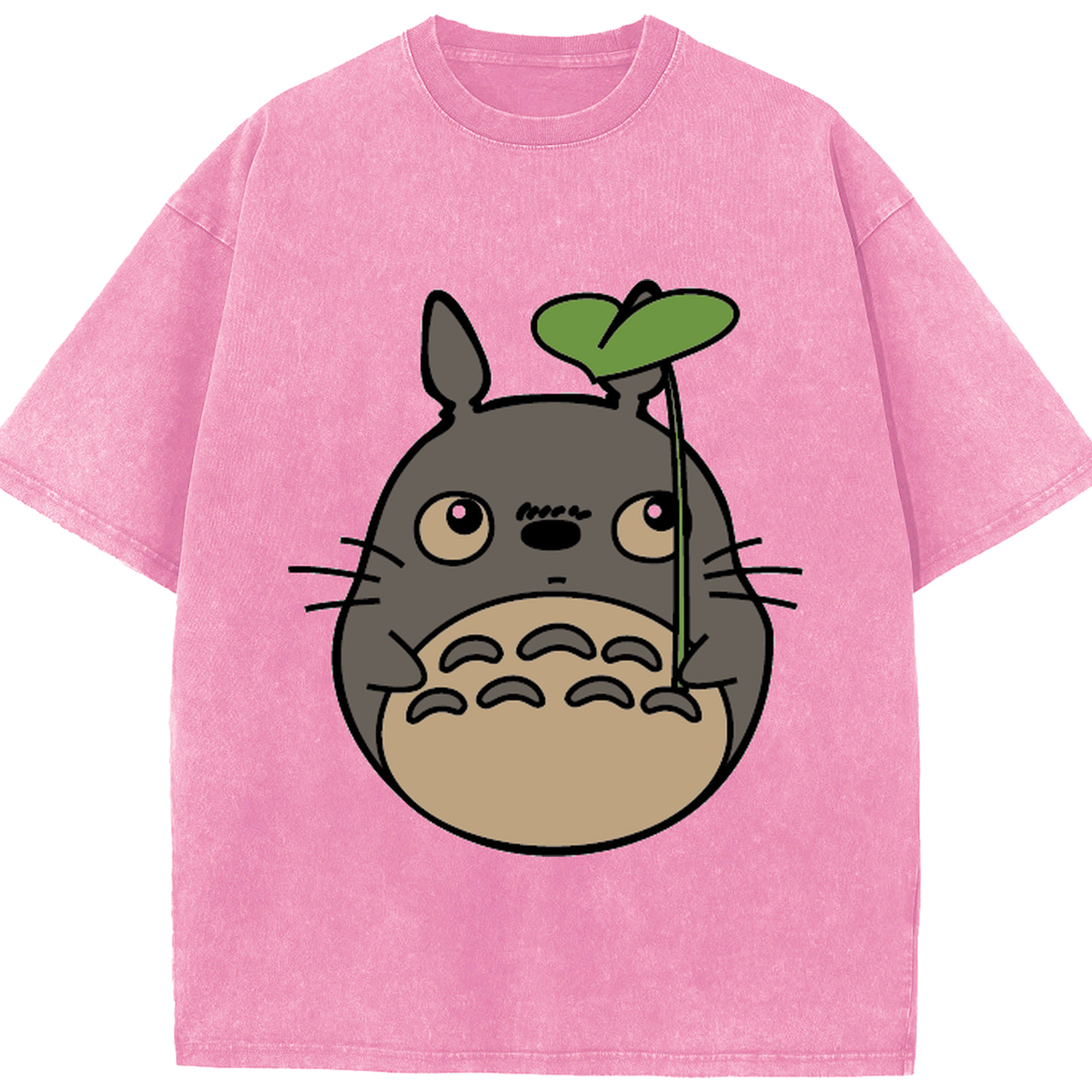 （画像用） となりのトトロ 草壁メイ 草壁サツキ My Neighbor Totoro Satsuki Kusakabe Mei Kusakabe 綿100% ヴィンテージ風 半袖Tシャツ（フロントプリント）